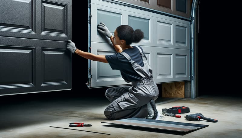 Garage Door Panel Replacement in Liberty Lake